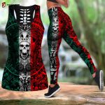 Mexican Aztec Warrior Combo Tank Top + LeggingS