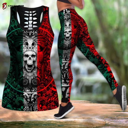 Mexican Aztec Warrior Combo Tank Top + LeggingS