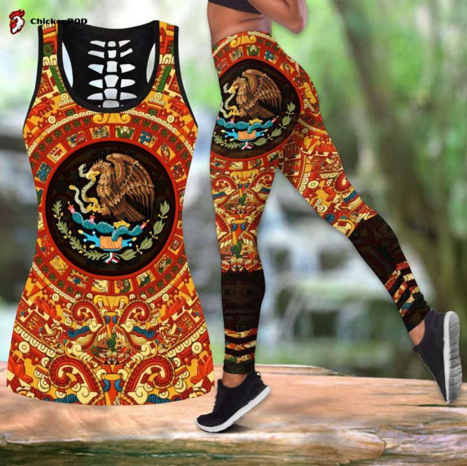 Mexican Aztec Warrior Mexican Combo Tank Top + Legging