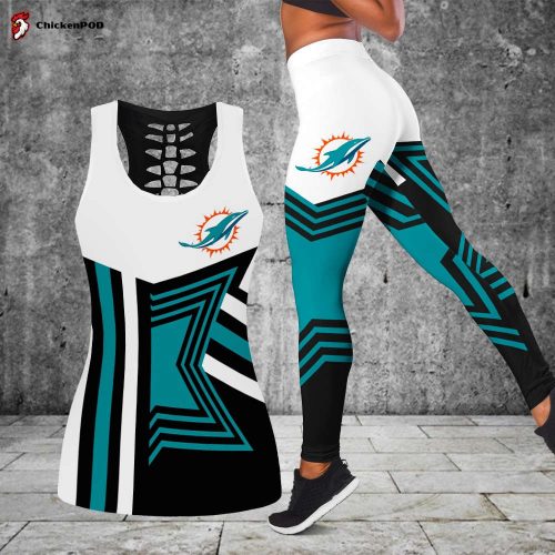 Miami Dolphins Combo Tank Top And Leggings