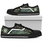 MLB Oakland Athletics Camo Low Top Shoes