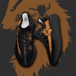 Naruto Kurama Mode Shoes Naruto Custom Anime Yeezy Sneaker For Fans