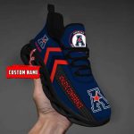 Ncaa American Athletic Conference Custom Name Max Soul Shoes Chunky Sneakers