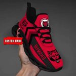 Ncaa Arkansas State Red Wolves Custom Name Max Soul Shoes Chunky Sneakers