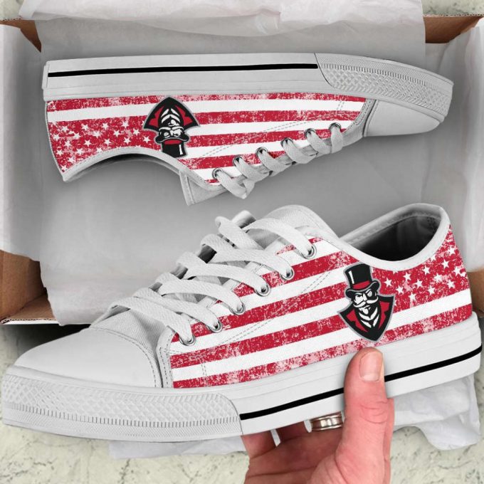 Ncaa Austin Peay Governors Low Top Shoes