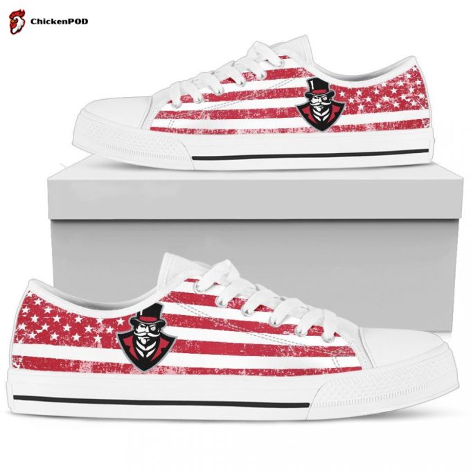 Ncaa Austin Peay Governors Low Top Shoes