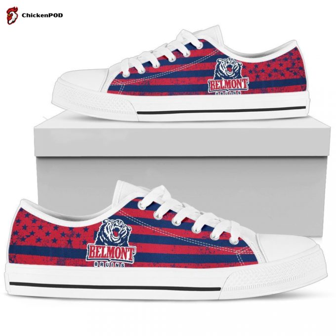 Ncaa Belmont Bruins Low Top Shoes