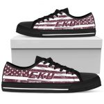 NCAA Eastern Kentucky Colonels Low Top Shoes