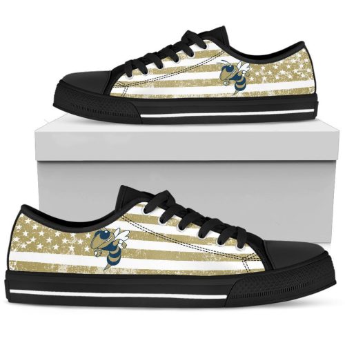 NCAA Georgia Tech Yellow Jackets Low Top Shoes