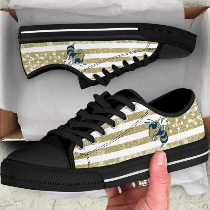 Ncaa Georgia Tech Yellow Jackets Low Top Shoes