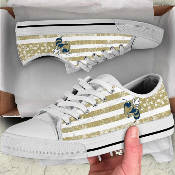 Ncaa Georgia Tech Yellow Jackets Low Top Shoes