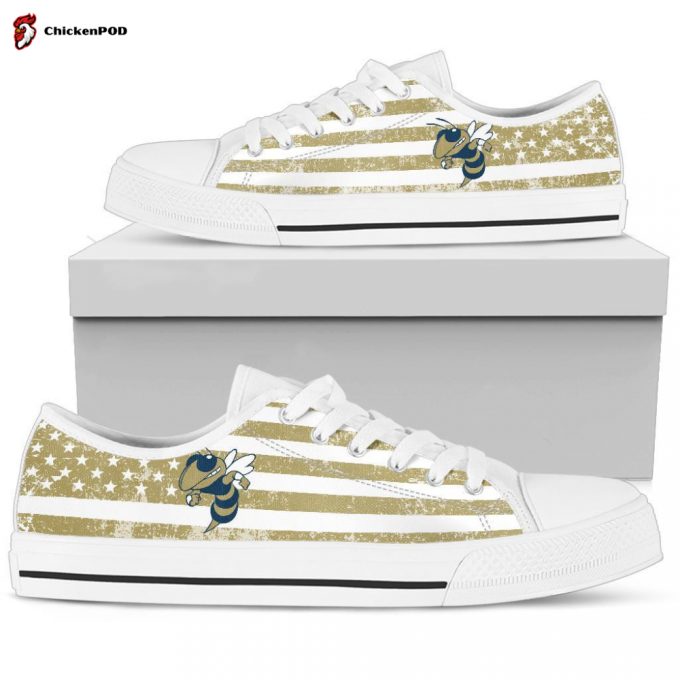 Ncaa Georgia Tech Yellow Jackets Low Top Shoes