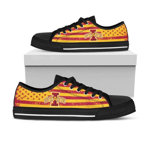 NCAA Iowa State Cyclones Low Top Shoes V2