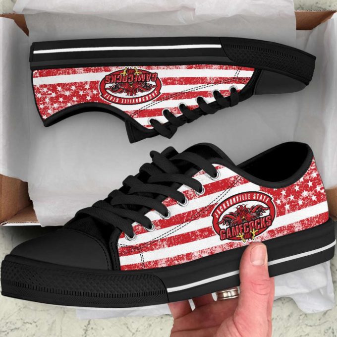 Ncaa Jacksonville State Gamecocks Low Top Shoes