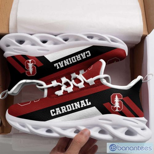 NCAA Stanford Cardinal Black Red Max Soul Shoes V2