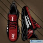 NCAA Stanford Cardinal Black Red Max Soul Shoes V2