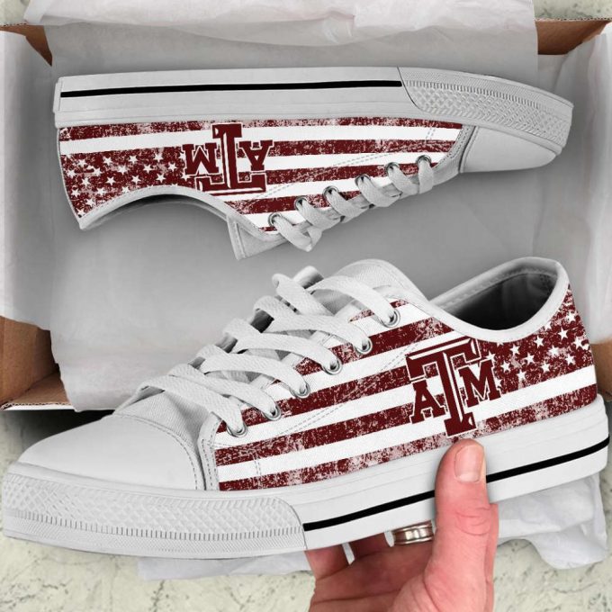 Ncaa Texas A&Amp;M Aggies Low Top Shoes