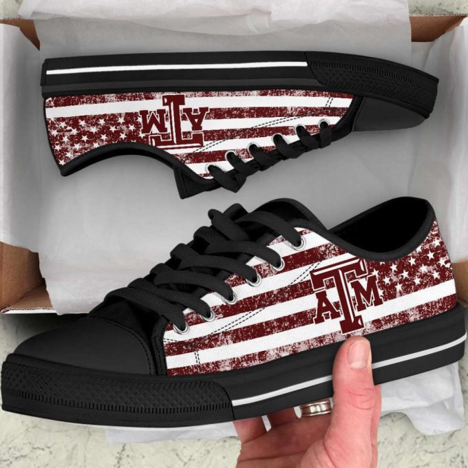 Ncaa Texas A&Amp;M Aggies Low Top Shoes