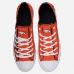 NFL Denver Broncos Orange Low Top Shoes