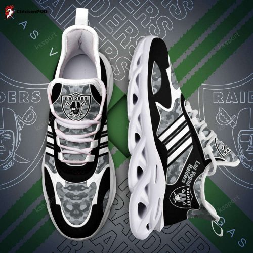 Baltimore Ravens Geometric Hexagon Max Soul Shoes 01