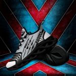 NFL Las Vegas Raiders Silver Black Max Soul Shoes V2