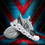 NFL Las Vegas Raiders Silver Black Max Soul Shoes V2