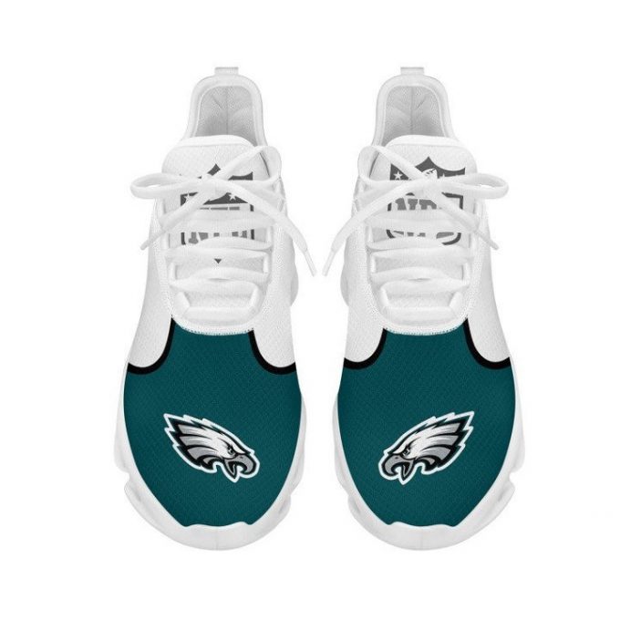 Nfl Philadelphia Eagles Green White Max Soul Shoes