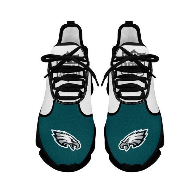 Nfl Philadelphia Eagles Green White Max Soul Shoes