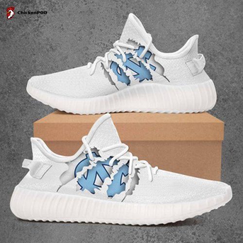 North Carolina Tar Heels NCAA Yeezy Sneaker For Fans