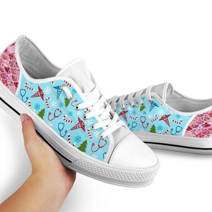 Nurse Funny Pattern Low Top Shoes Gift For Men Women