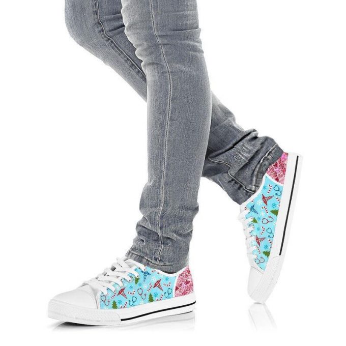 Nurse Funny Pattern Low Top Shoes Gift For Men Women