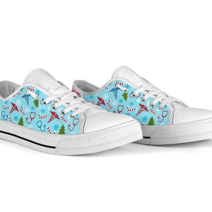 Nurse Funny Pattern Low Top Shoes Gift For Men Women