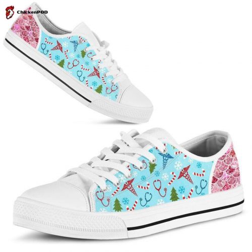 Nurse Funny Pattern Low Top Shoes Gift for Men Women