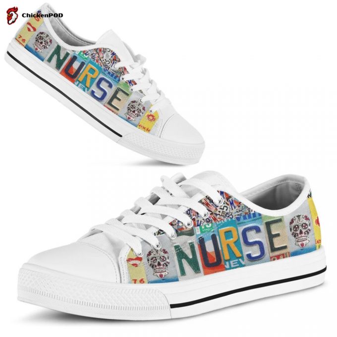 Nurse Low Top Shoes Gift For Men Women