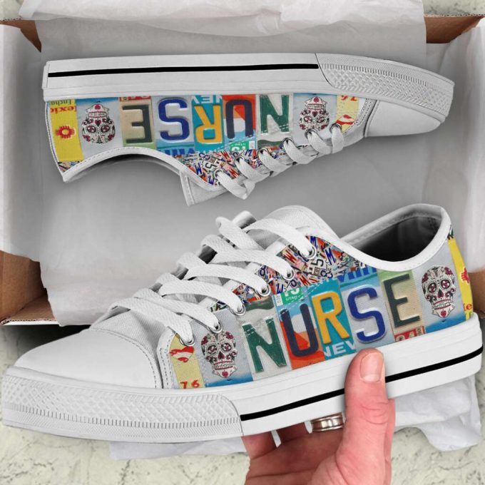 Nurse Low Top Shoes Gift For Men Women