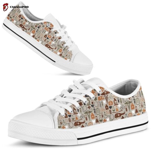 Nurse Low Top Shoes Gift for Men Women