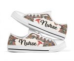 Nurse  Low Top Shoes Gift for Men Women