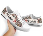 Nurse  Low Top Shoes Gift for Men Women