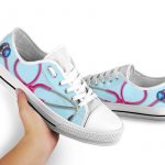 Nurse Pink Stethoscope Low Top Shoes Gift for Men Women