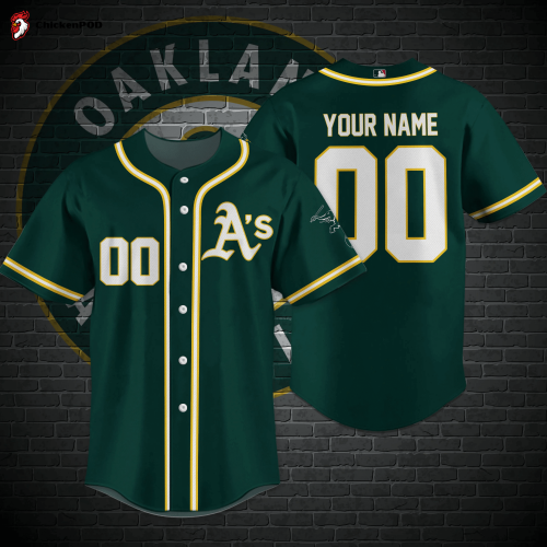 Oakland Athletics MLB-Baseball Shirt Custom M-32339