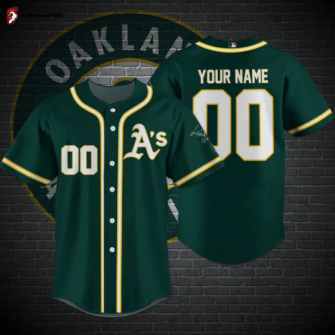 Oakland Athletics Mlb-Baseball Shirt Custom M-32339