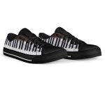 Piano Key Low Top Shoes Gift for Men Women