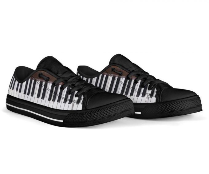 Piano Key Low Top Shoes Gift For Men Women