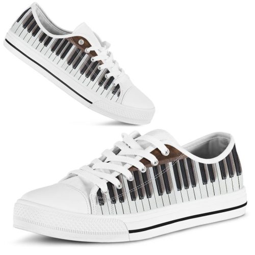 Piano Low Top Shoes Gift for Men Women