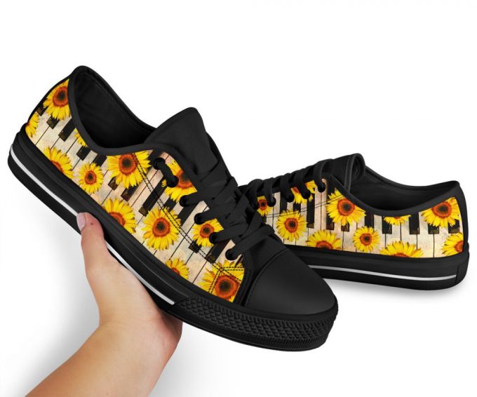 Piano Low Top Shoes Gift For Men Women