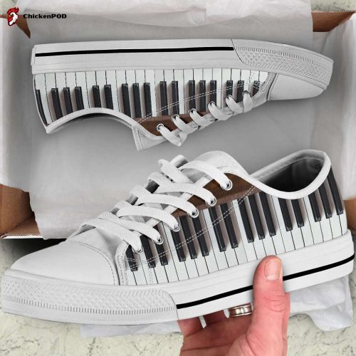 Piano Low Top Shoes Gift for Men Women