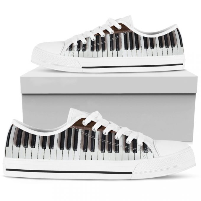 Piano Low Top Shoes Gift For Men Women