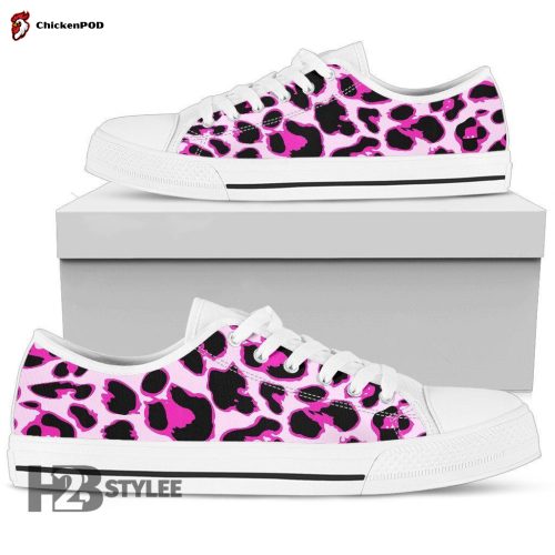 Skull Purple Low Top Canvas Shoes For Men Women