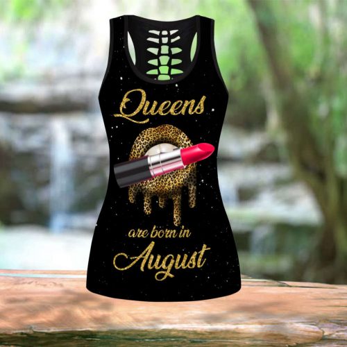 Queens Are Born InQueens Combo Tank Top + LeggingLeggingsS