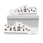 Rottweiler white low top shoes MH0809201